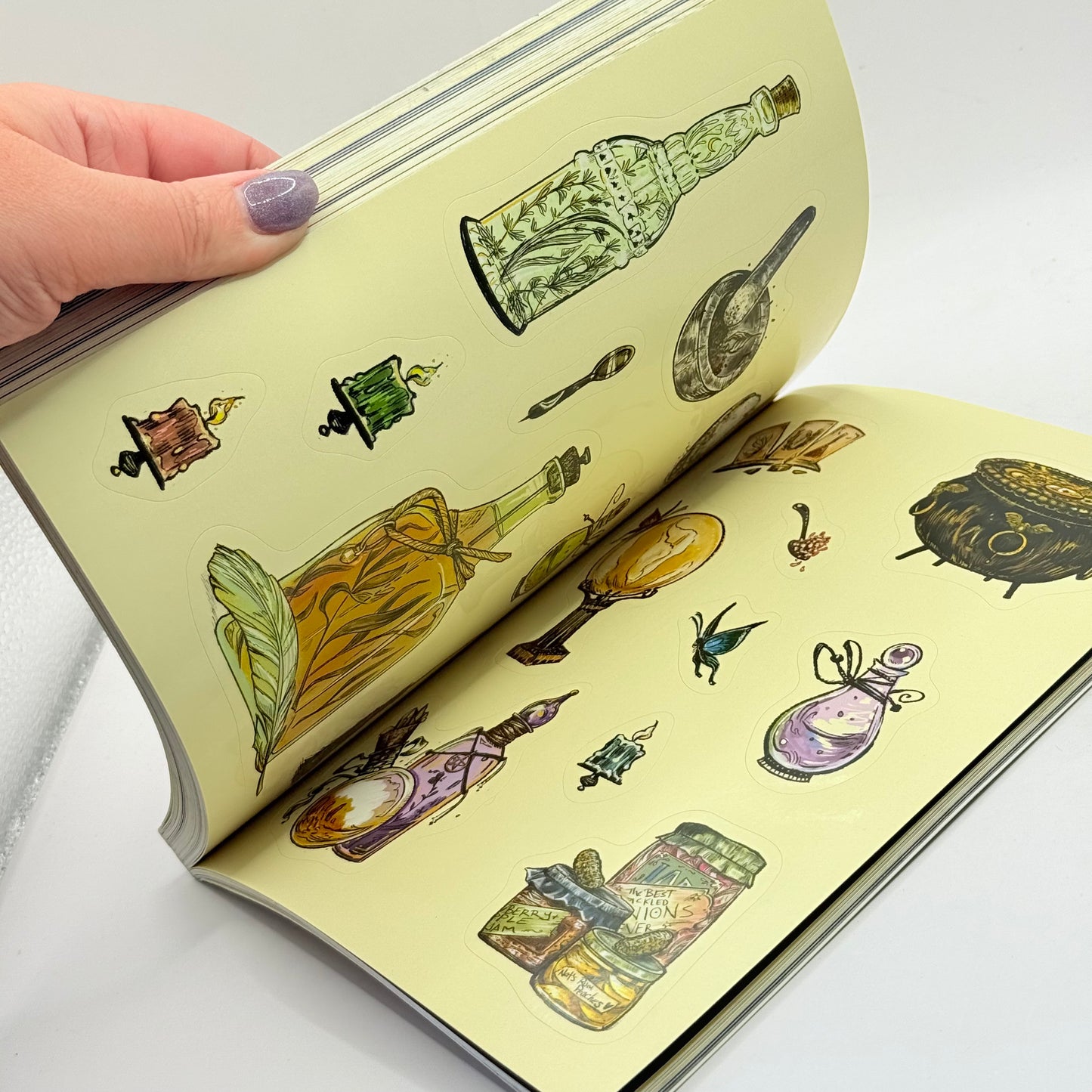 The Green Witch's Sticker Book by Arin Murphy-Hiscock