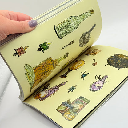 The Green Witch's Sticker Book by Arin Murphy-Hiscock