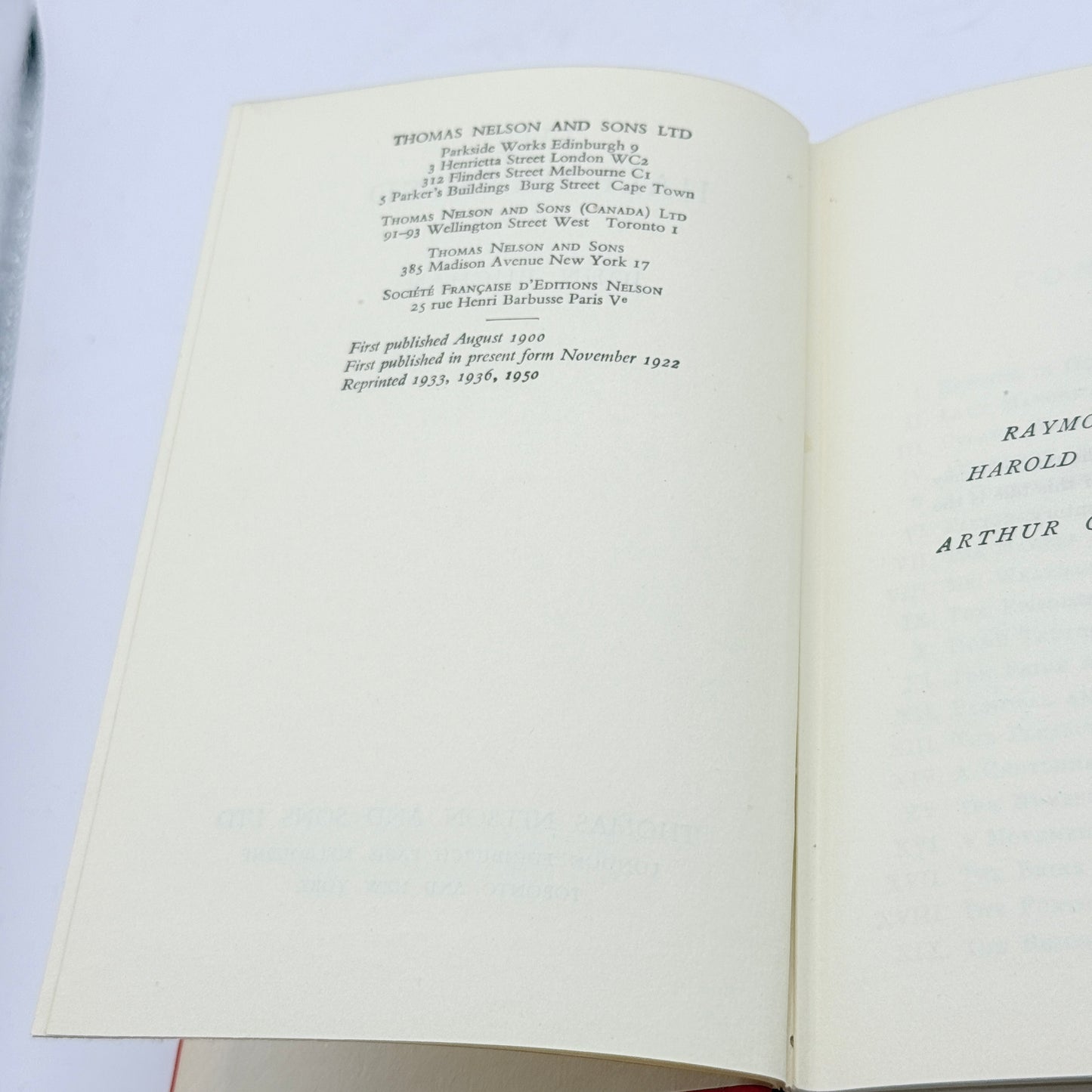 The Half-Hearted by John Buchan (1950)