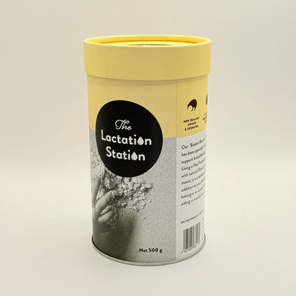 The Lactation Station Boobie Booster Protein Powder (Salted Caramel Popcorn, 500g)