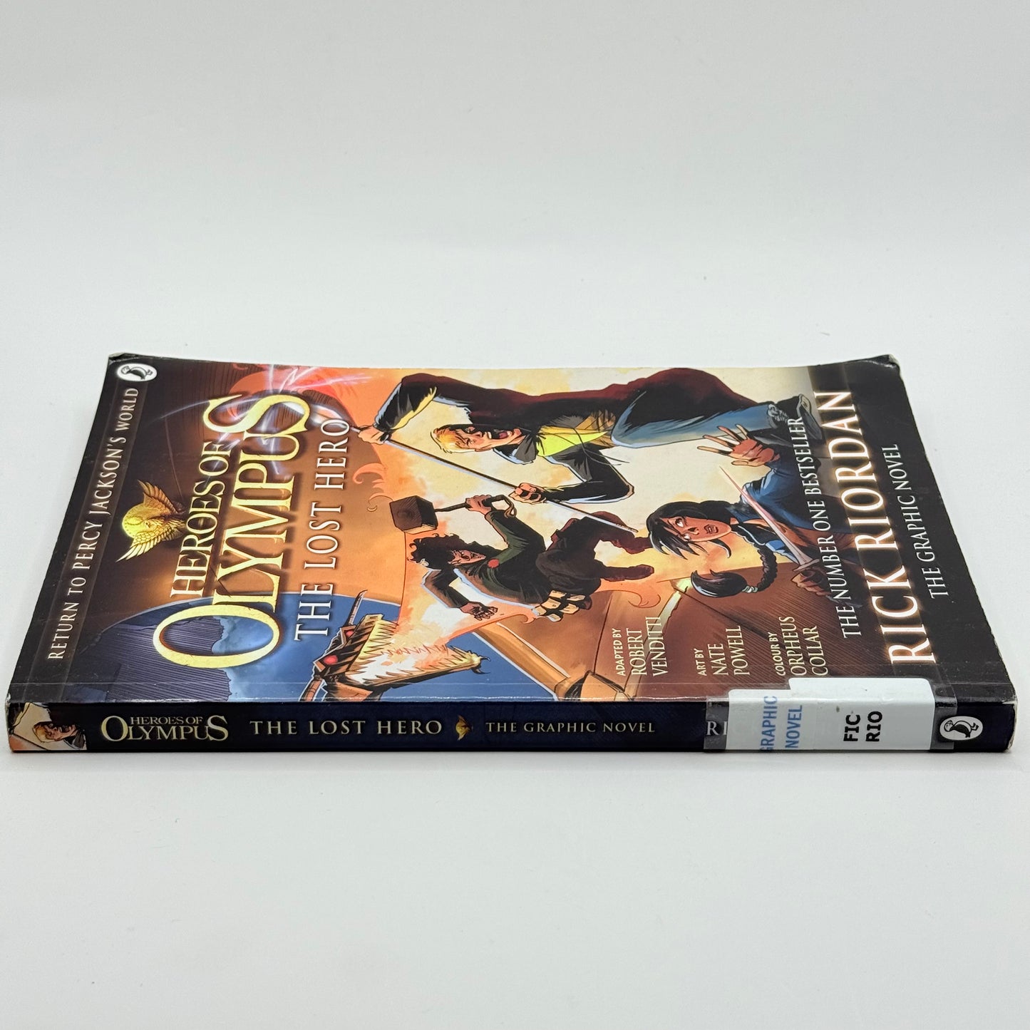 Heroes of Olympus, Book One: Lost Hero: The Graphic Novel, The-Heroes of Olympus, Book 1 by Rick Riordan