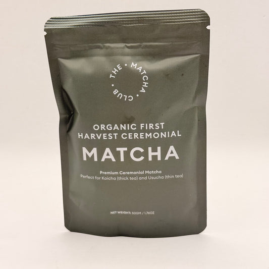 The Matcha Club Organic First Harvest Ceremonial Matcha 50g