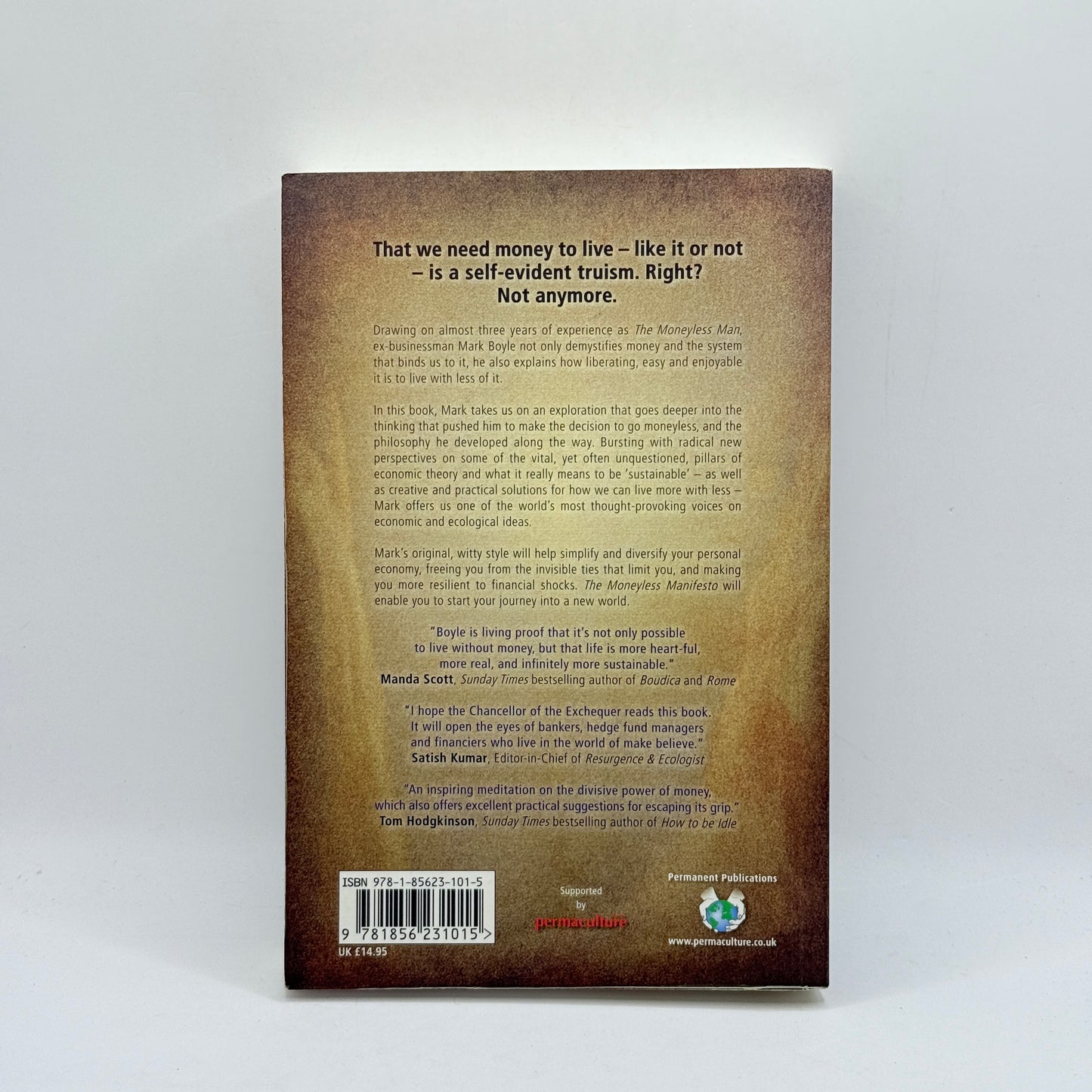 The Moneyless Manifesto by Mark Boyle