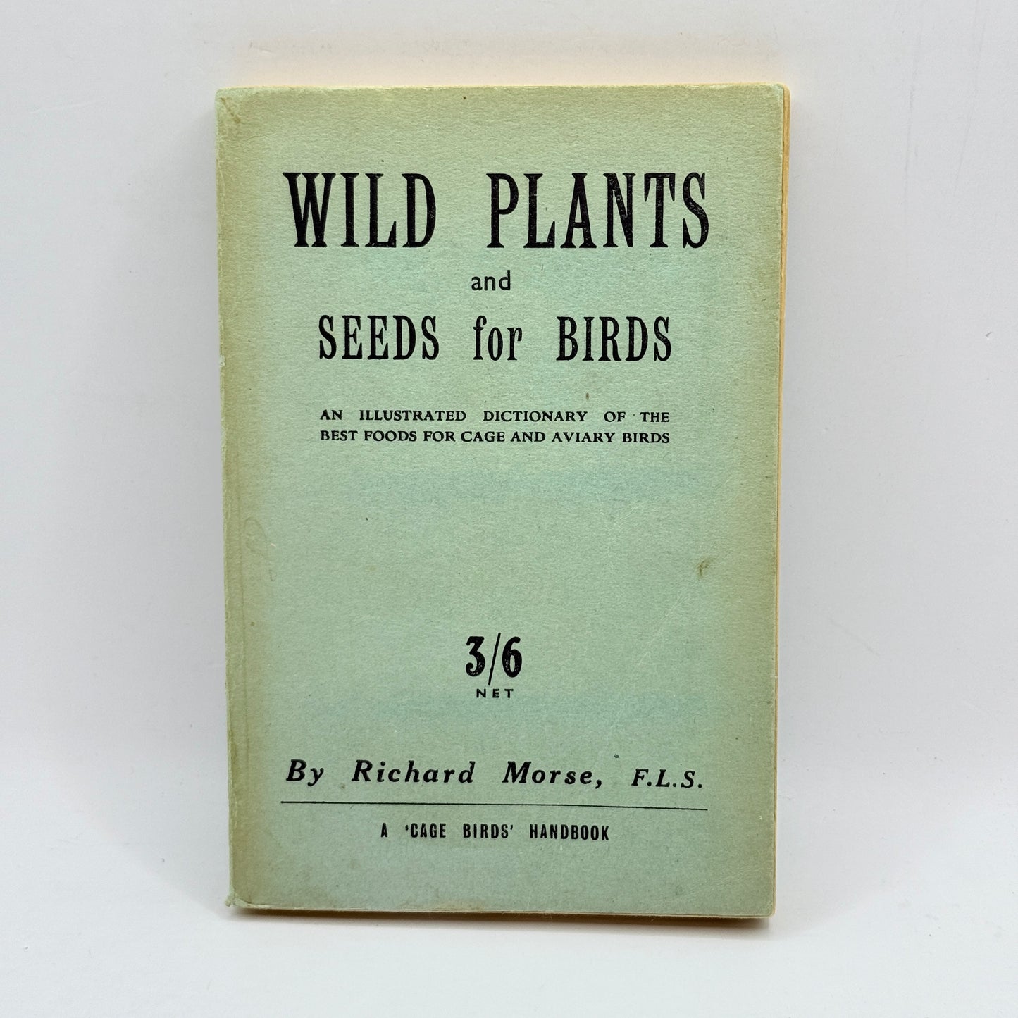 Wild Plants and Seeds for Birds by Richard Morse