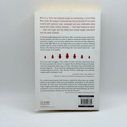 The Obesity Paradox by Carl J. Lavie, MD, with Kristin Loberg