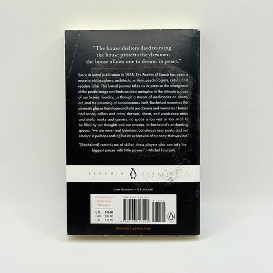 The Poetics of Space by Gaston Bachelard