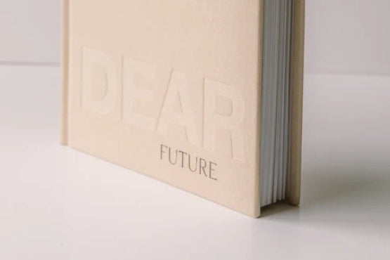 The series dear future notebook - journals stationery