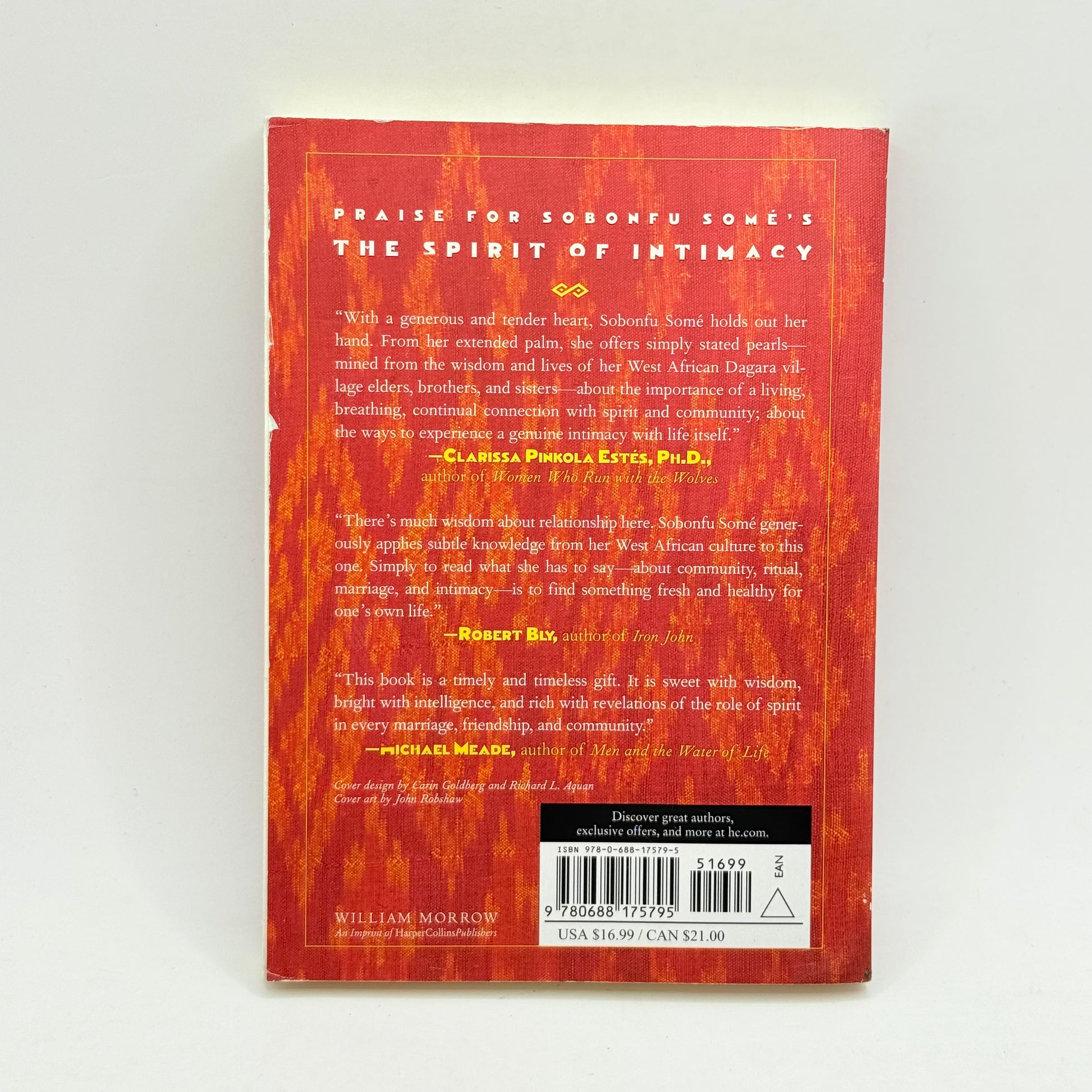 The spirit of intimacy ancient african teachings in the ways of relationships by sobonfu somé - print books condition: