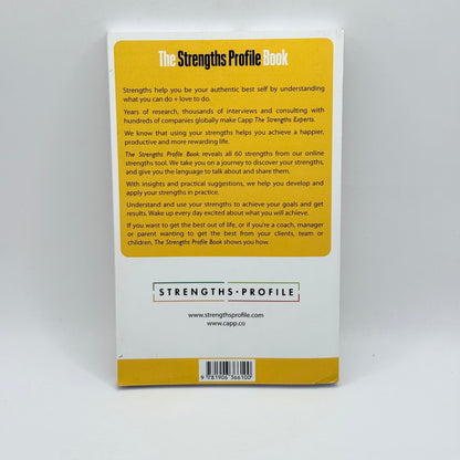 The Strengths Profile Book by Alex Linley and Trudy Bateman