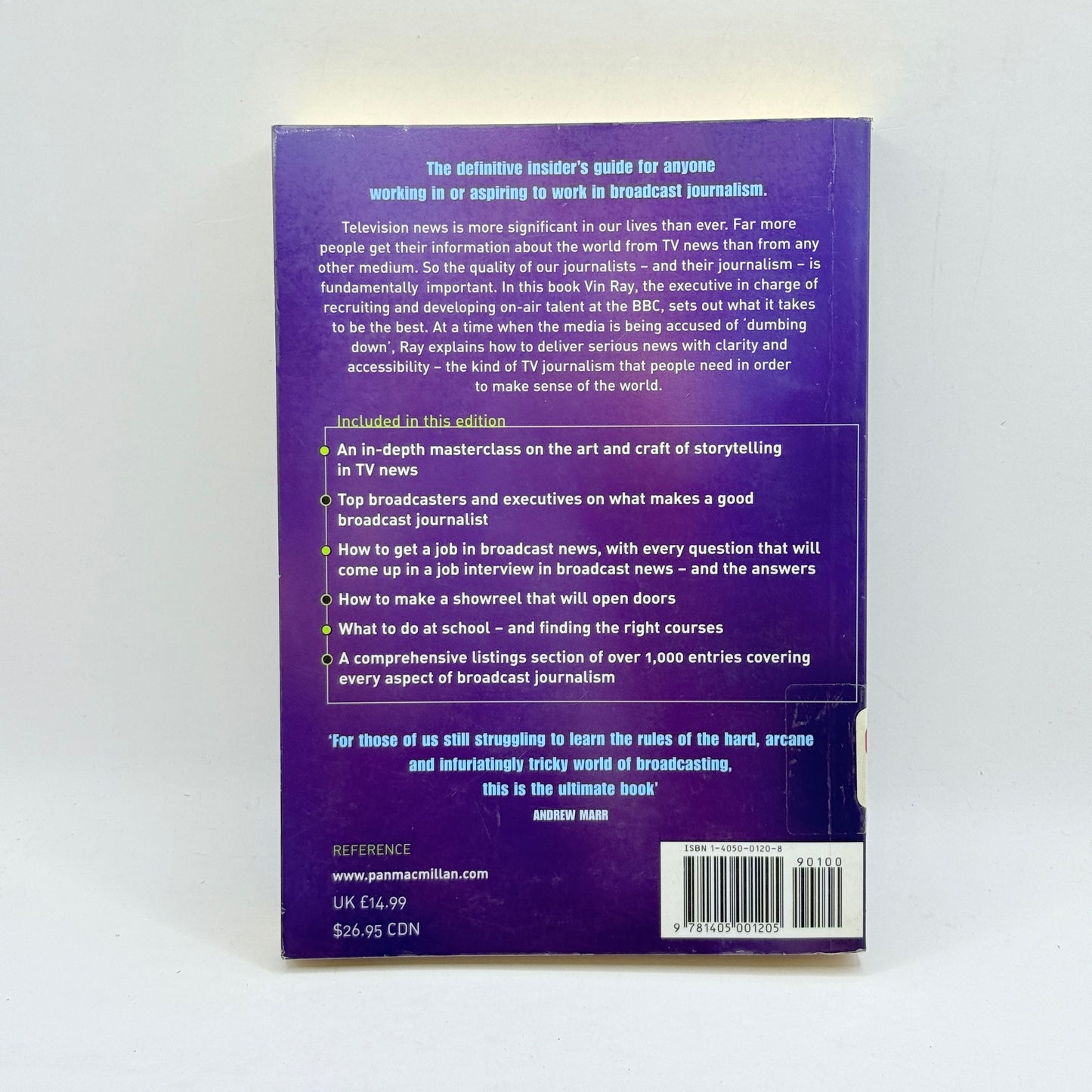 The Television News Handbook by Vin Ray