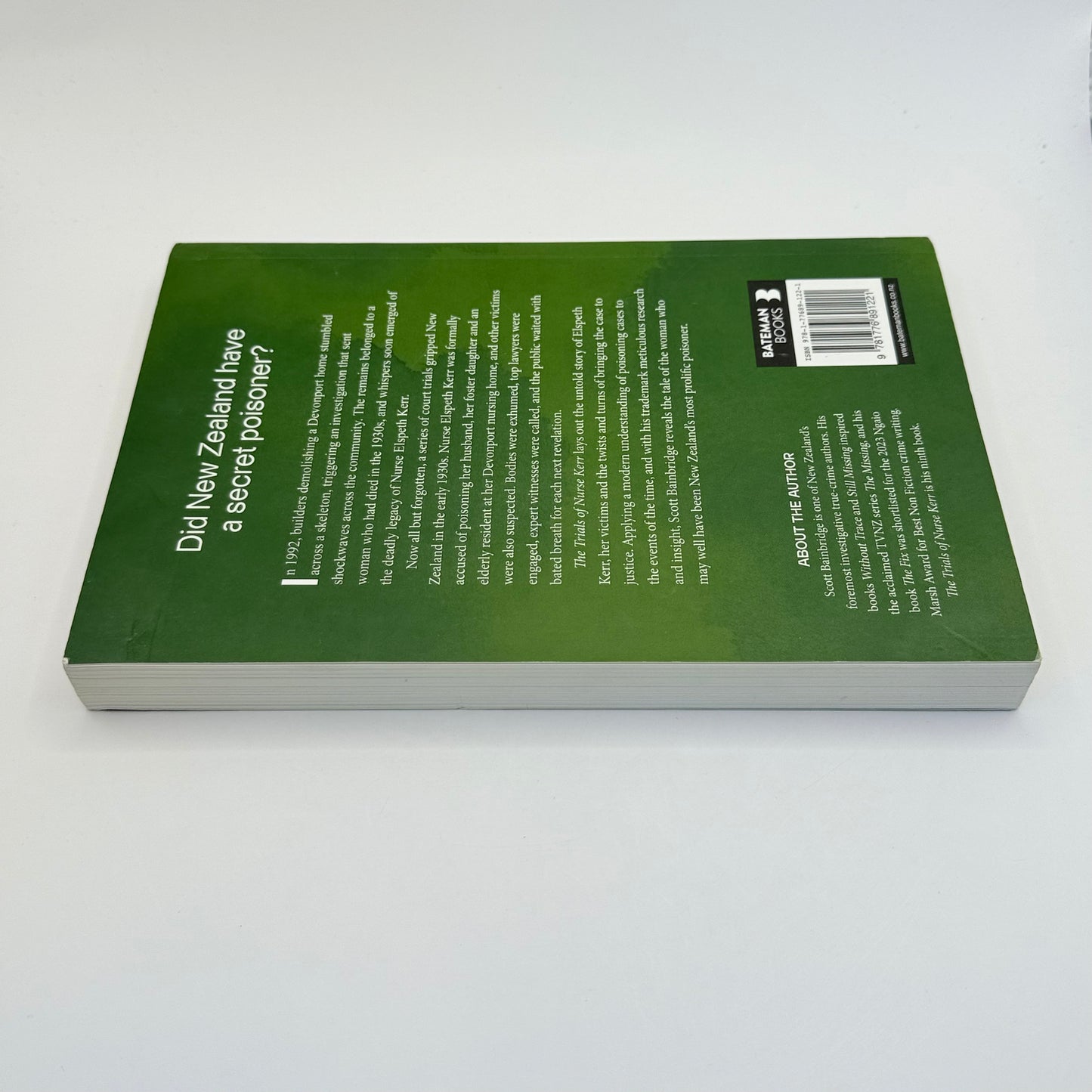 The trials of nurse kerr the anatomy of a secret poisoner by scott bainbridge - print books printed media