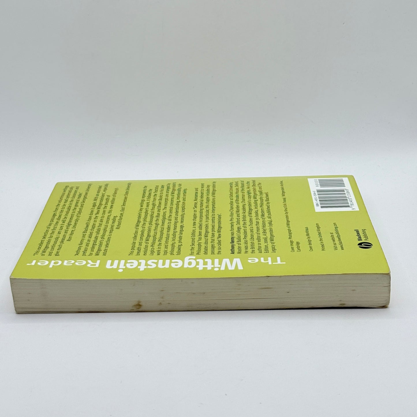 The Wittgenstein Reader by Anthony Kenny