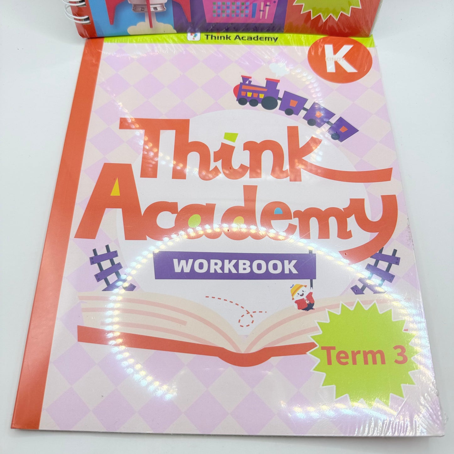 Think Academy Math Learning Set K (Kindy) Coursebook & Workbook Term 3
