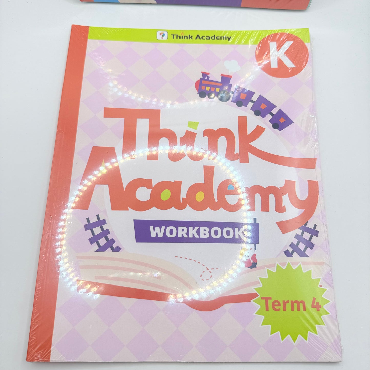 Think Academy Math Learning Set K (Kindy) Coursebook & Workbook Term 4