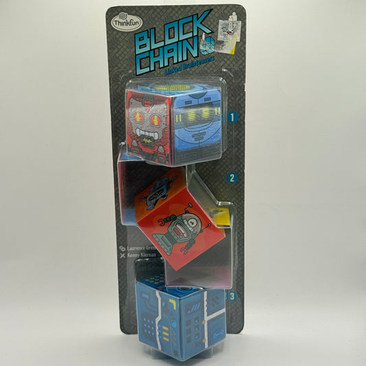 Thinkfun block chain puzzle – a mind-bending brainteaser for ages 8+ - mechanical puzzles original photo - what’s new