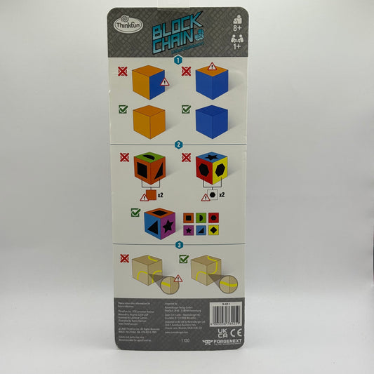Thinkfun block chain puzzle – a mind-bending brainteaser for ages 8+ - mechanical puzzles original photo - what’s new