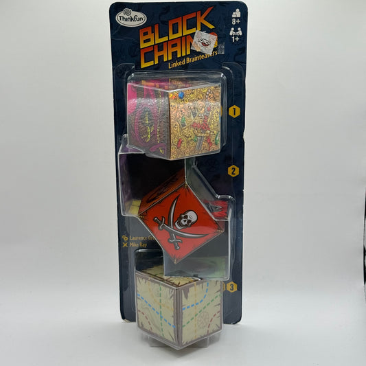 Thinkfun block chain puzzle game – linked brainteasers - mechanical puzzles original photo - what’s new toys