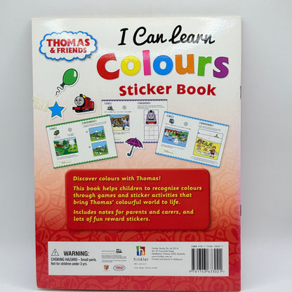 Thomas & Friends I Can Learn Colours Sticker Book