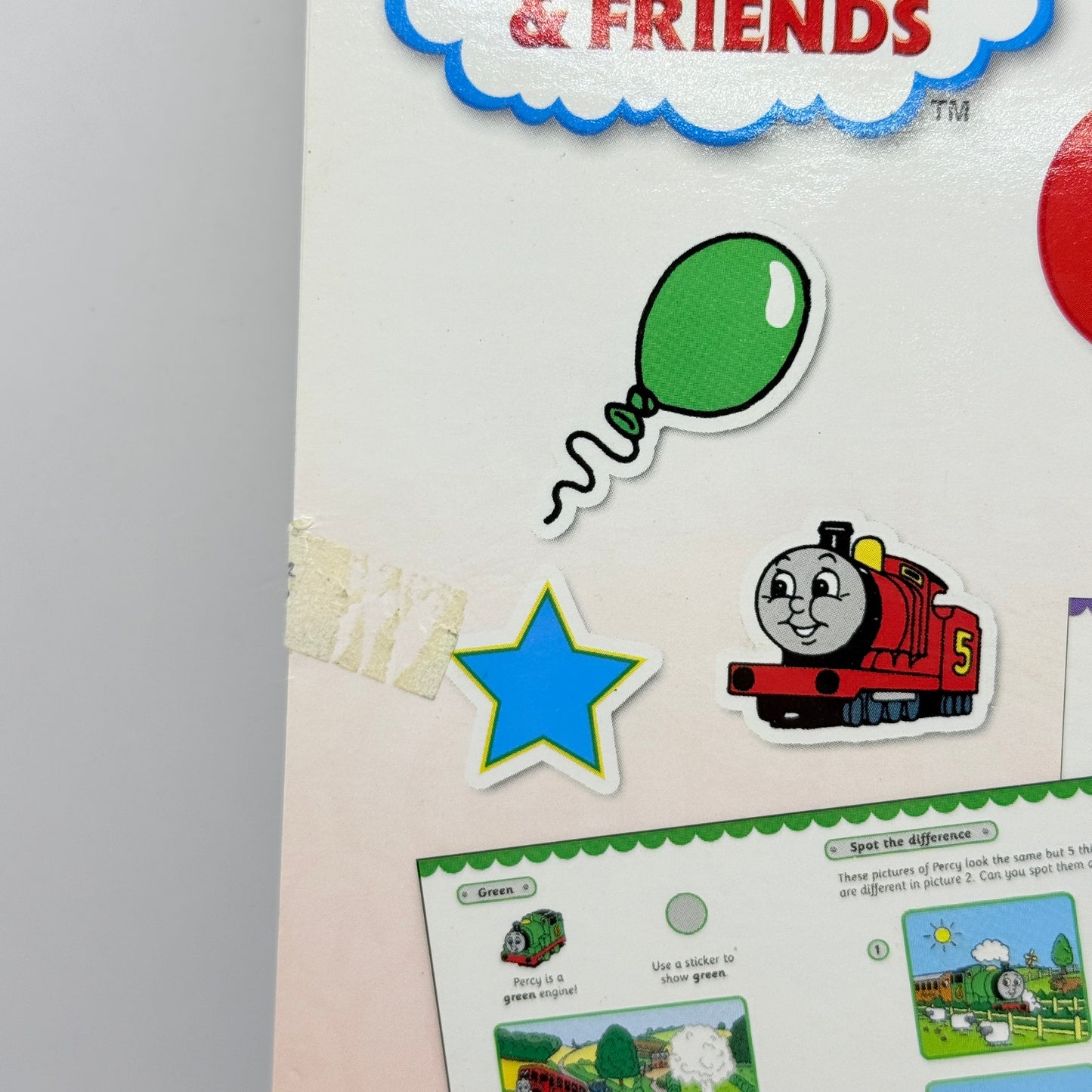 Thomas & Friends I Can Learn Colours Sticker Book