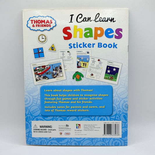 Thomas & Friends I Can Learn Shapes Sticker Book