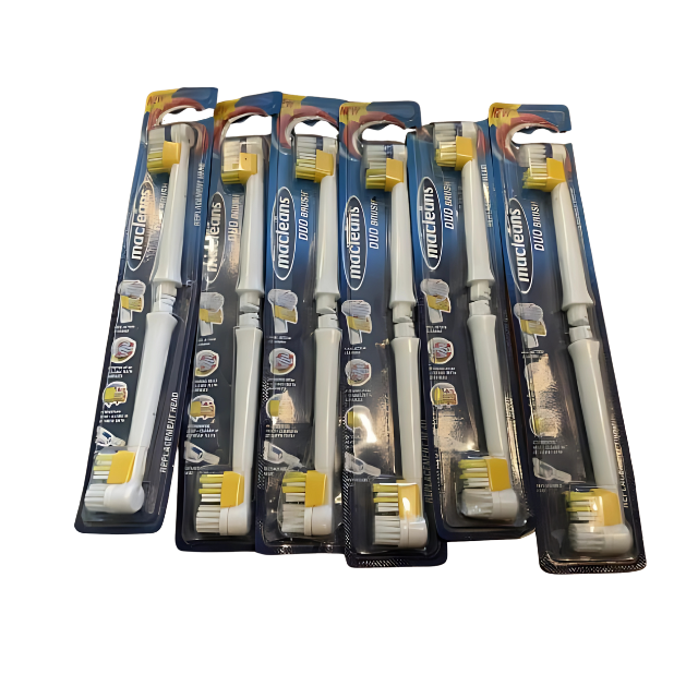 Toothbrush Replacement Heads – Pack of Genuine Brand Replaceables
