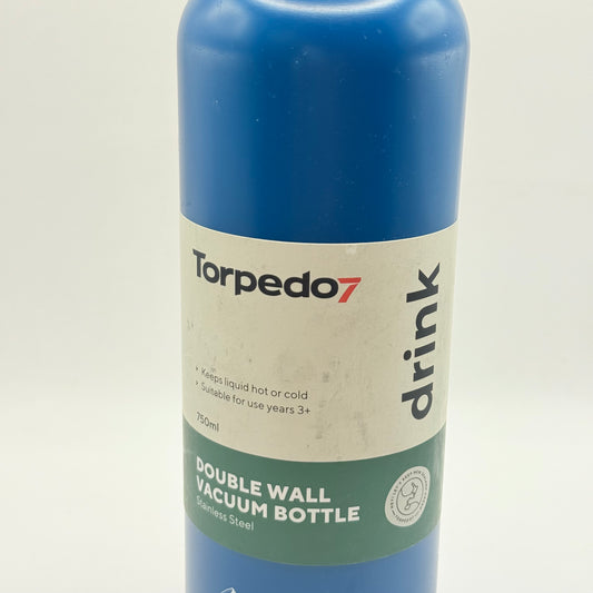 Torpedo7 Double Wall Stainless Steel Vacuum Bottle 750mls