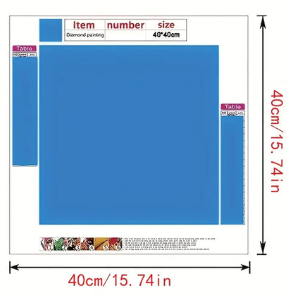 VW Combi 5D Diamond Painting Kit – 40×40 cm