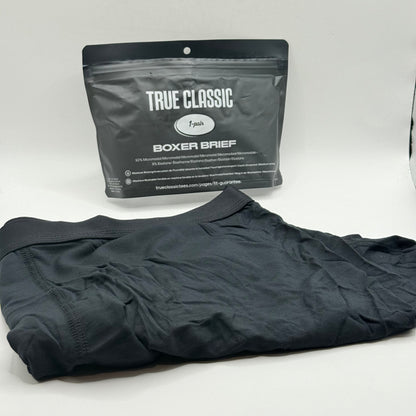 True Classic Black Boxer Brief - XXL