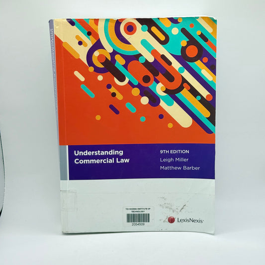 LexisNexis Understanding Commercial Law 9th Edition