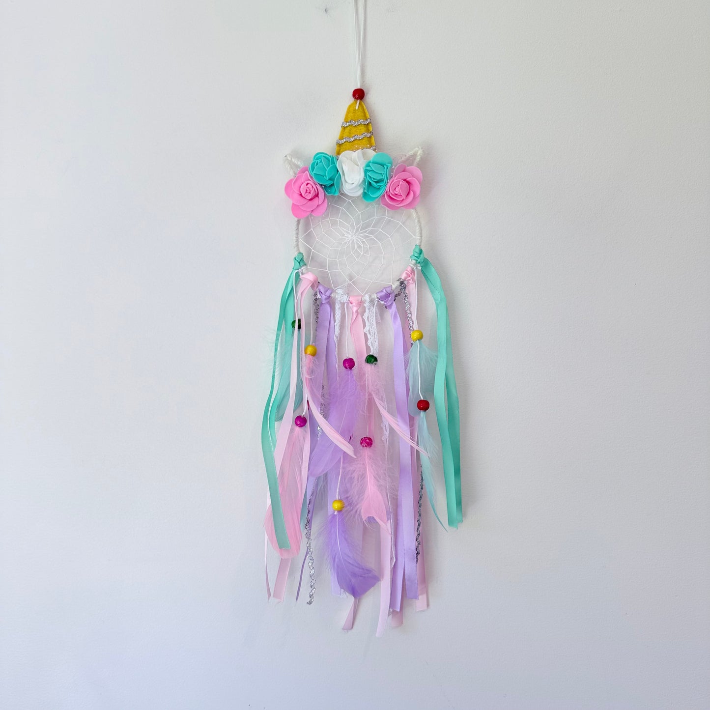 Unicorn Dreamcatcher Wall Hanging