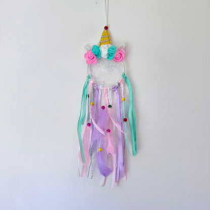 Unicorn Dreamcatcher Wall Hanging