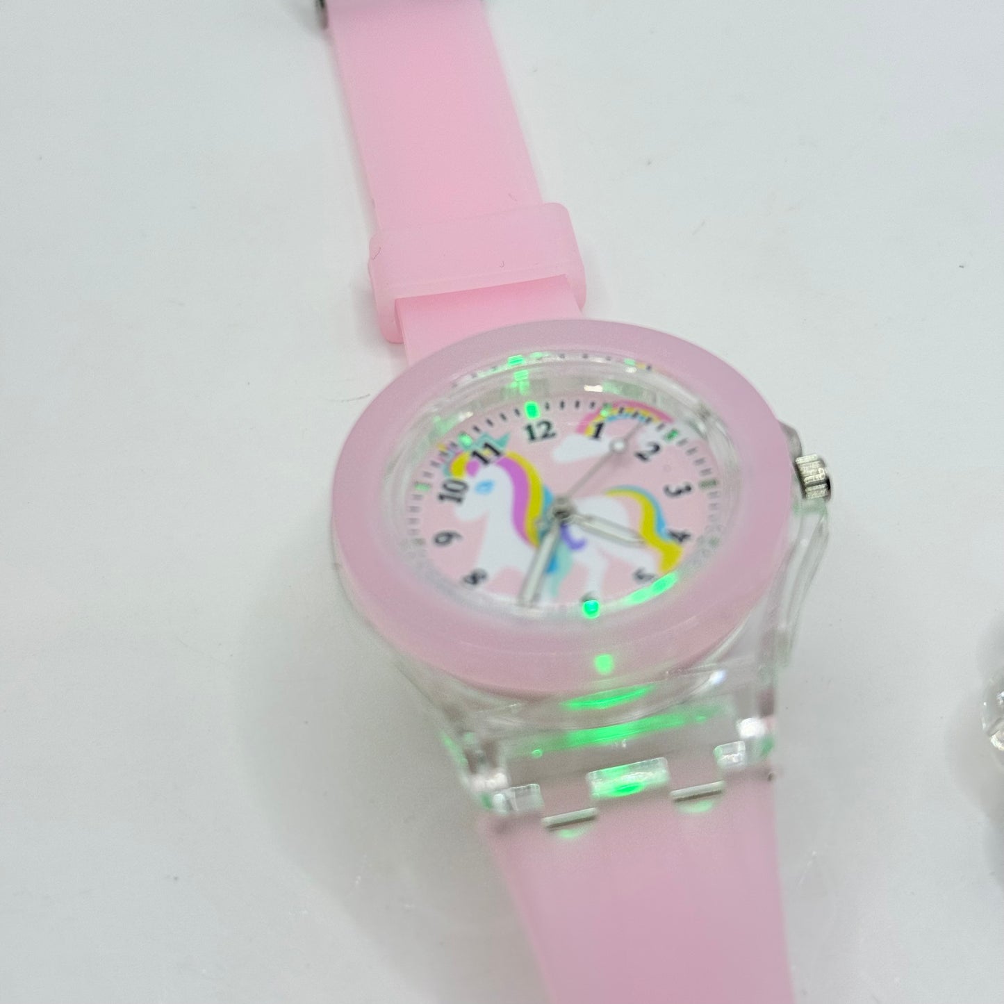 Unicorn Watch & Bracelet Set - Pink