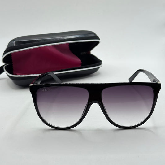 Urban Street Shades Black Oversized Sunglasses