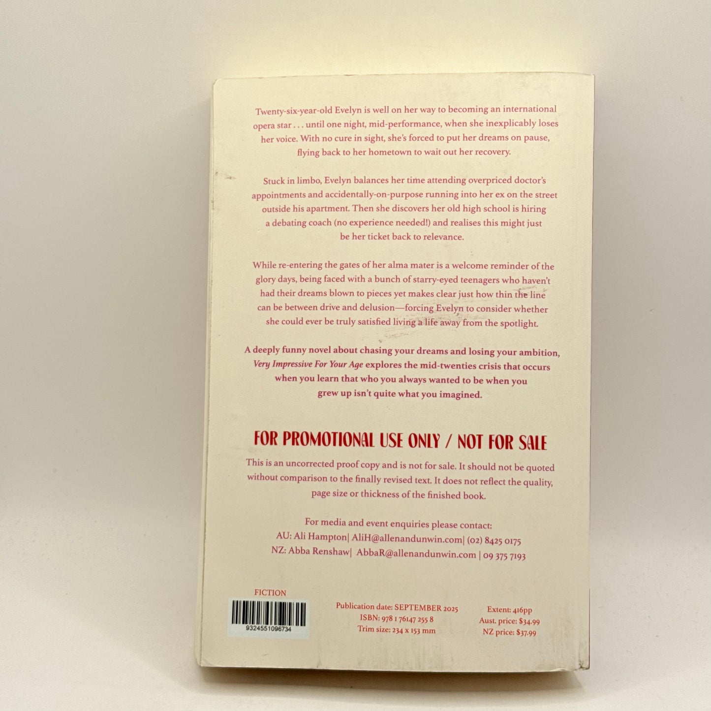 Very Impressive For Your Age by Eleanor Kirk