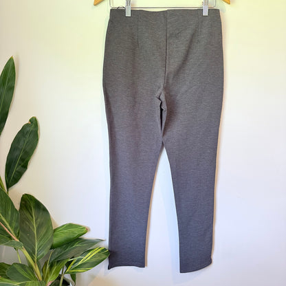 W. Lane Ponte Slim Leg Pants – Grey Marle (Size 10)