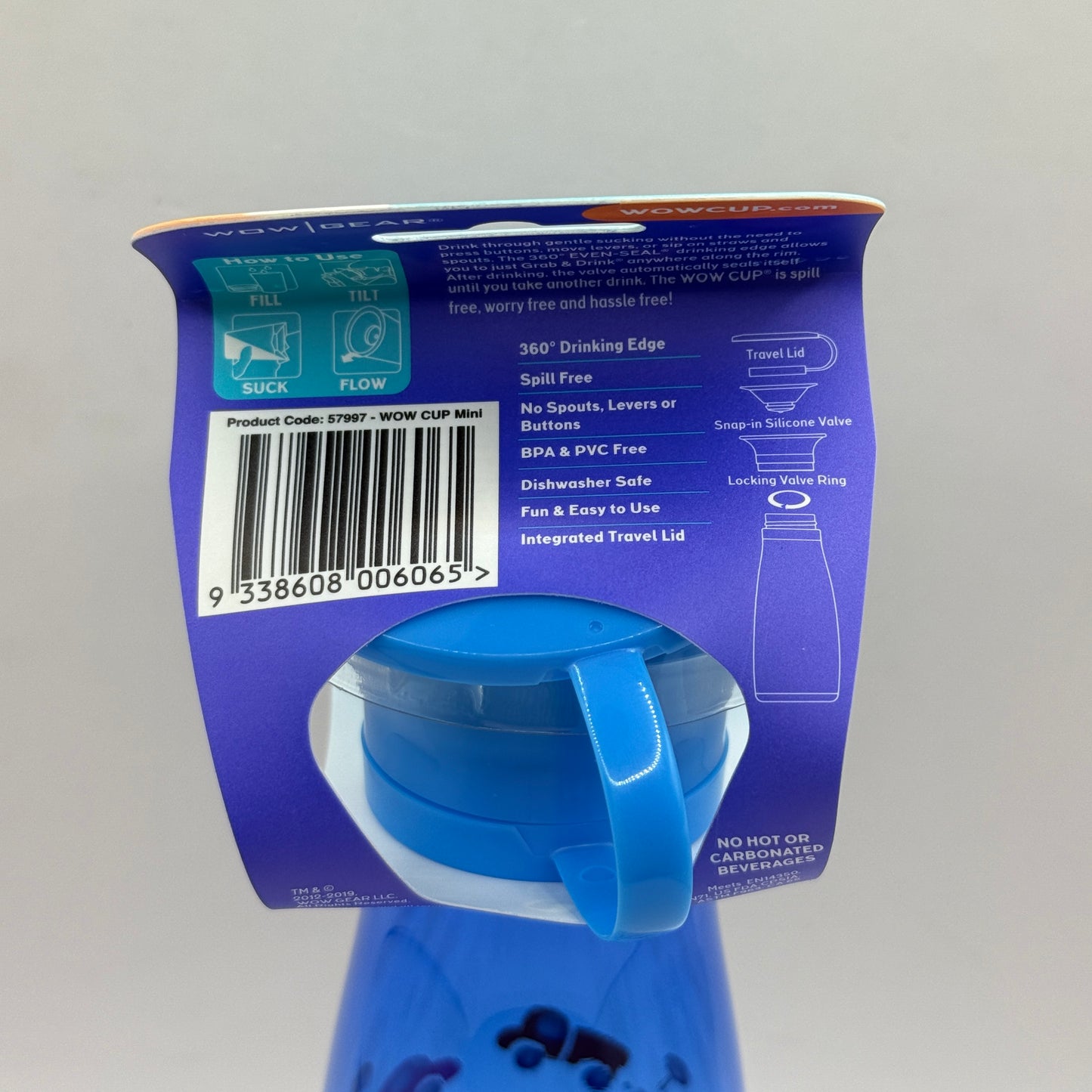 WOW Cup Mini 360° Spill-Free Drinking Cup (12 oz / 350 mL)