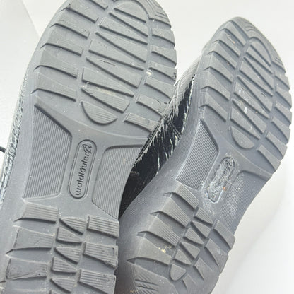 Waldläufer Kamela Black Leather Comfort Ankle Boots - 9.5 US