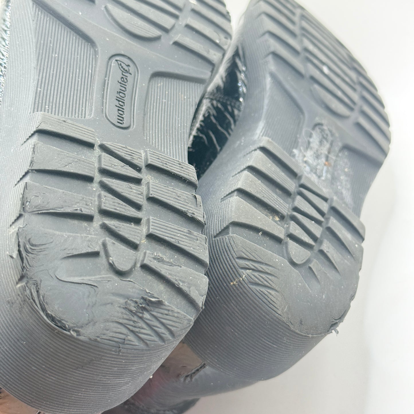 Waldläufer Kamela Black Leather Comfort Ankle Boots - 9.5 US