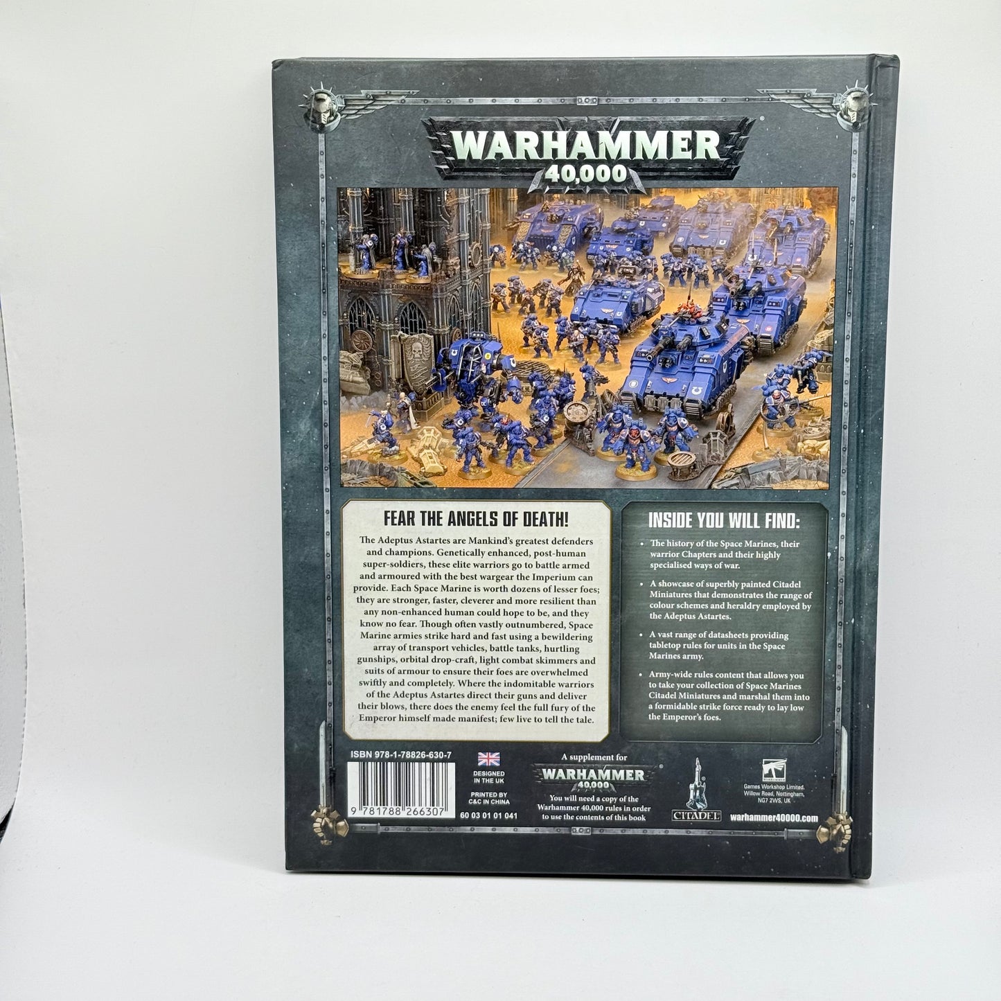 Warhammer 40,000 Codex Space Marines (8th Edition) by Games Workshop