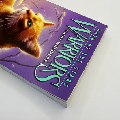 Warriors omen of the stars #3 night whispers by erin hunter - print books printed media