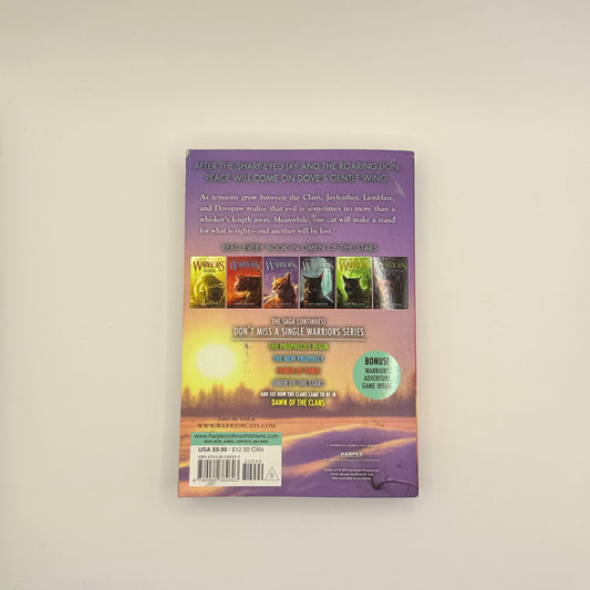 Warriors omen of the stars #3 night whispers by erin hunter - print books printed media