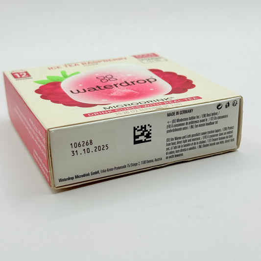 Waterdrop microdrink ice tea - 12 servings - powdered beverage mixes health and wellness