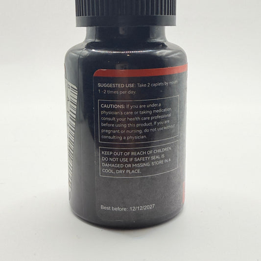 Welnessways prime test testosterone booster – 60 capsules | best before: 12 dec 2027 | brand new & sealed - herbal