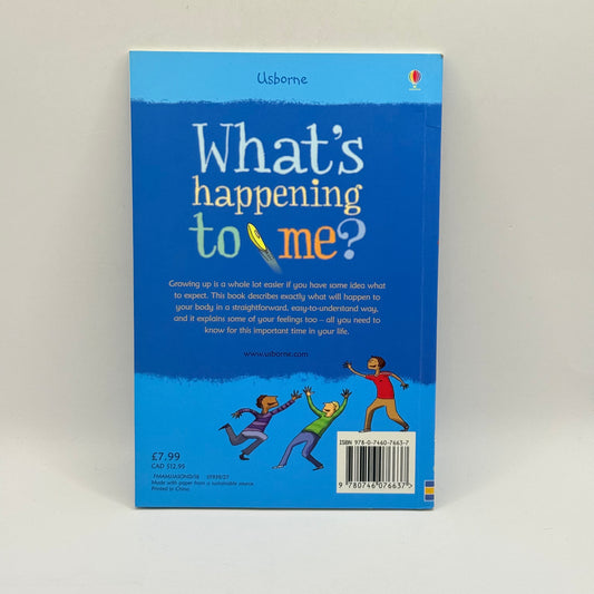 Usbourne Whats Happening to Me? (Boy) By Alex Frith