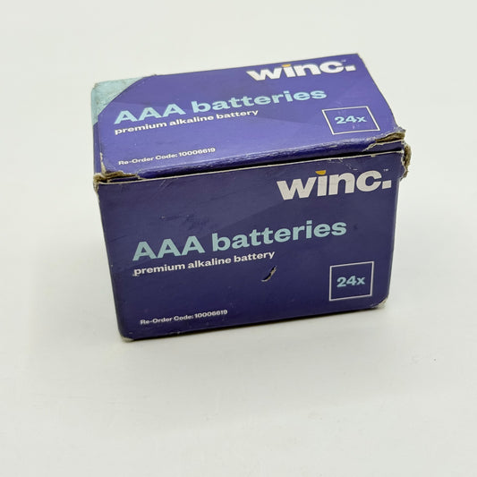 Winc. AAA Batteries (24 Pack)