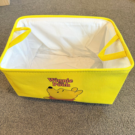 Winnie the Pooh Fabric Storage Bin