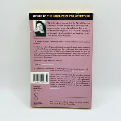 Women as Lovers by Elfriede Jelinek