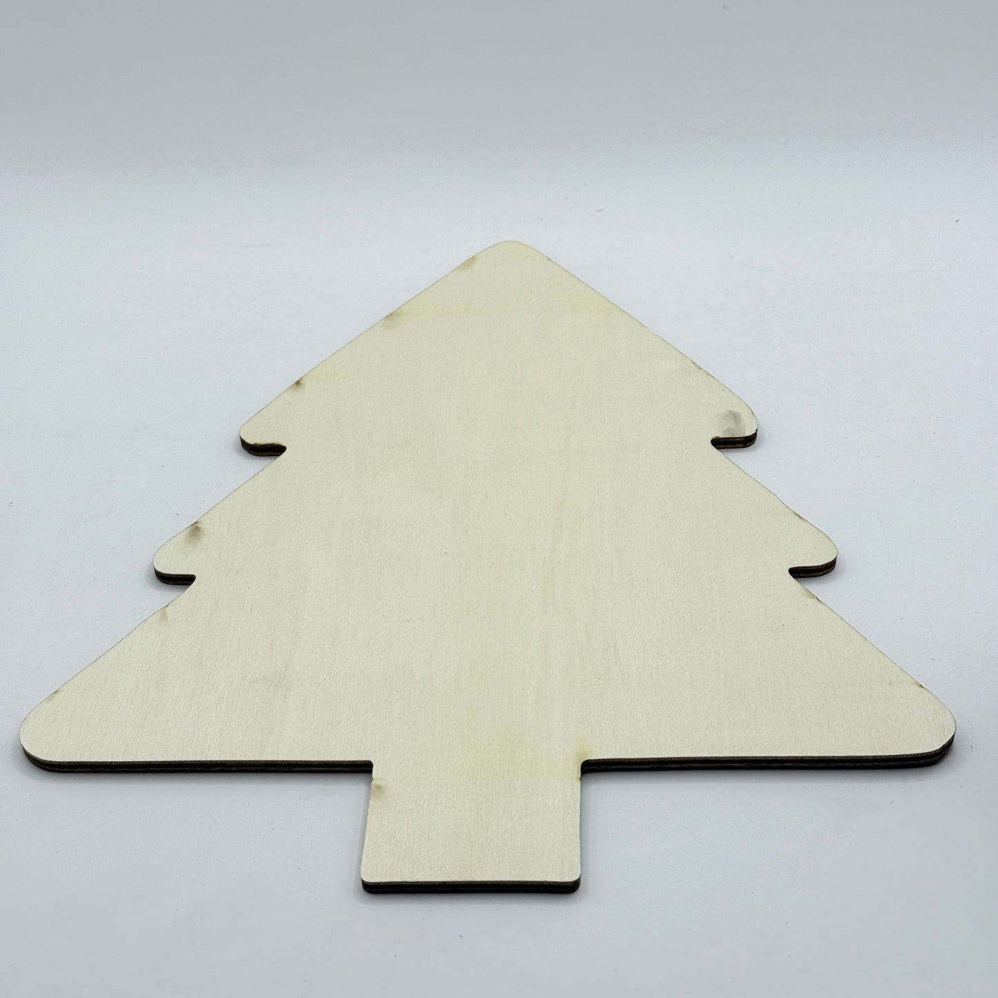 2D Wooden Christmas Tree Serving Platter & Craft Board