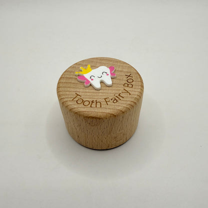 Wooden Tooth Fairy Box