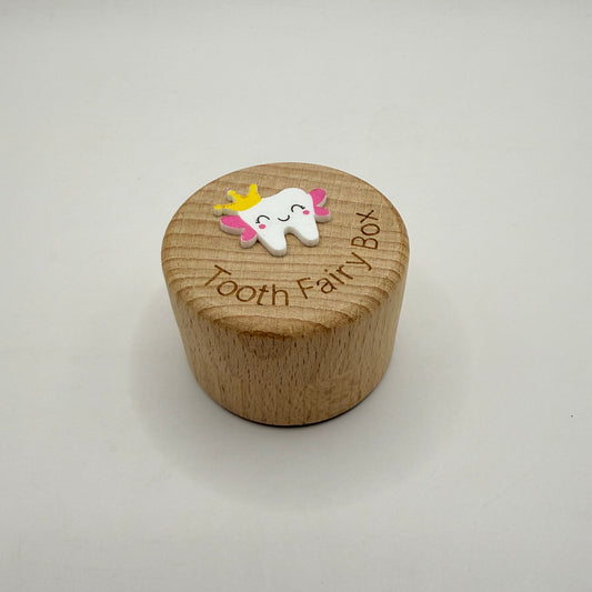Wooden Tooth Fairy Box